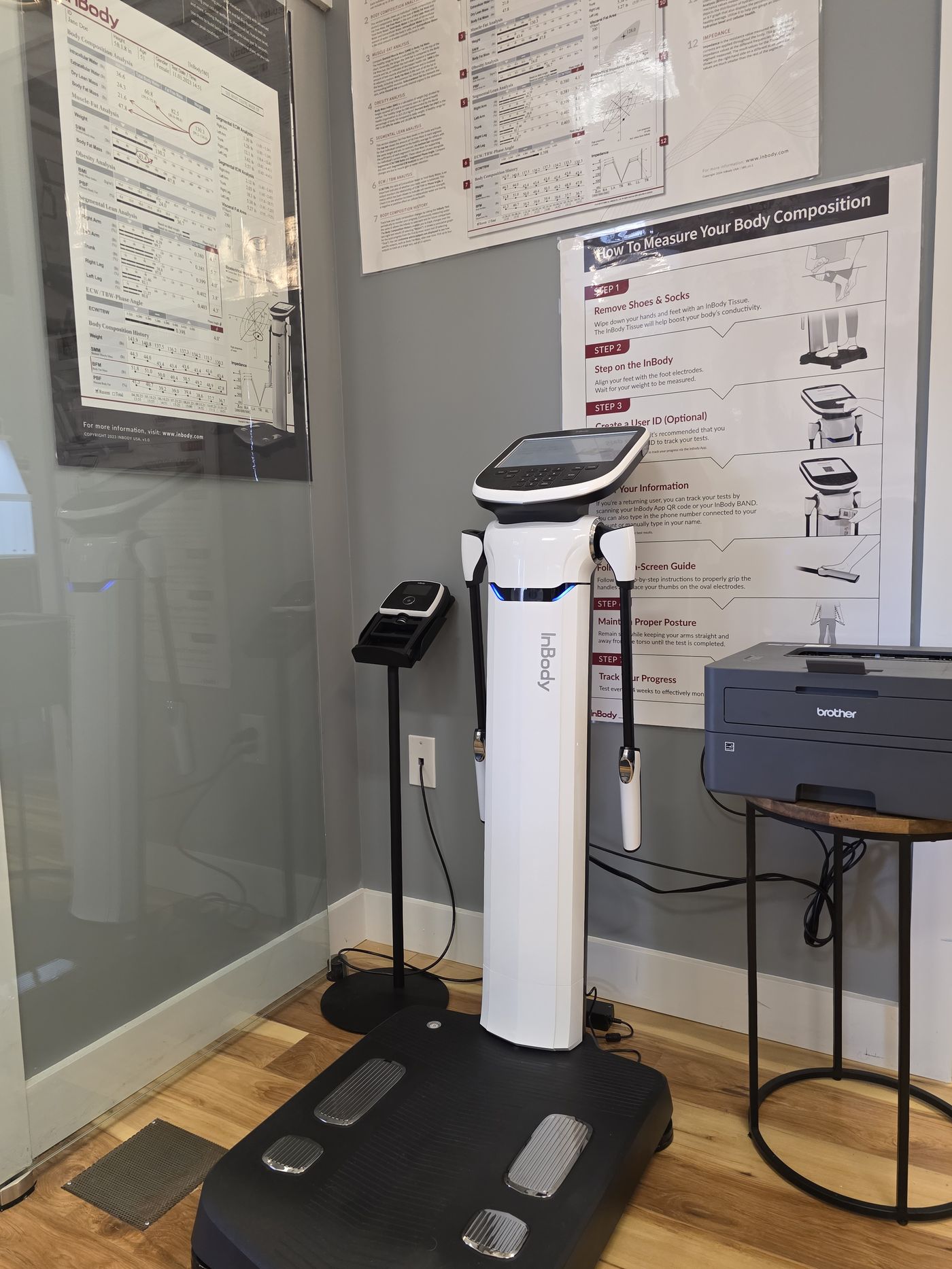 InBody 580 medical-grade body composition analyzer at BIOGENEX