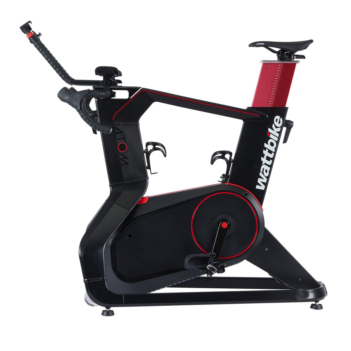 Wattbike Atom precision performance bike used for PNOĒ metabolic testing at BIOGENEX